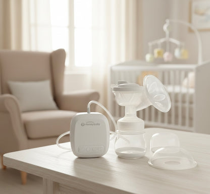 Pompa de san electrica alba cu aspiratie puternica