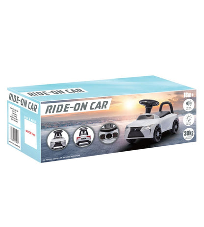 Premergator Masina Alba cu Sunet & Lumini